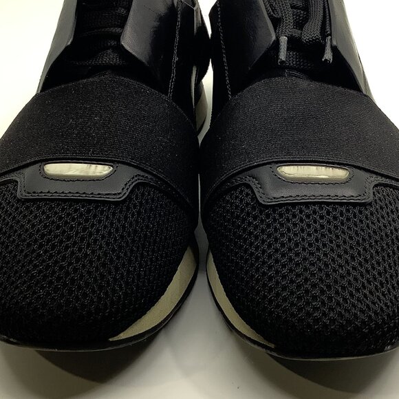 Balenciaga Race Runner Black Leather - Picture 7 of 8